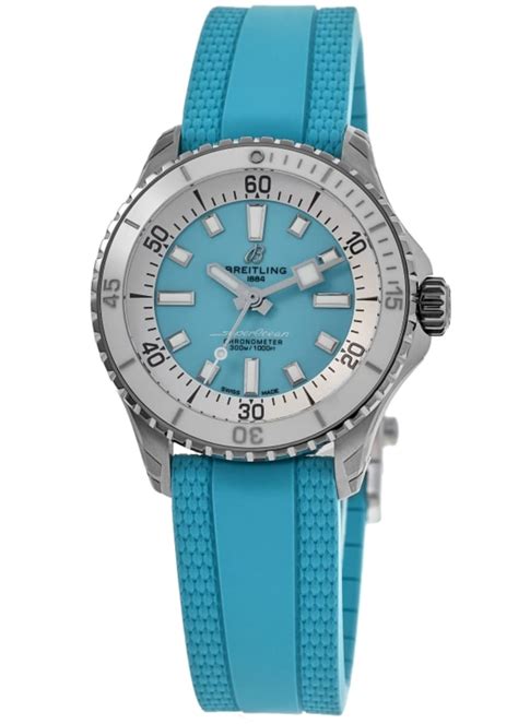 breitling superocean 36 turquoise|Breitling SuperOcean Automatic 36 .